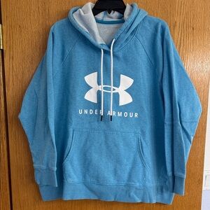 Under Armour Teal Hoodie with Logo